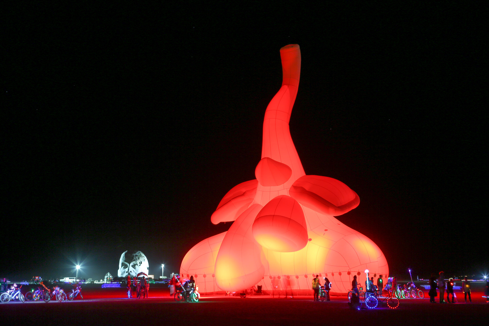Elephant Sculpture at Burning Man 2019
