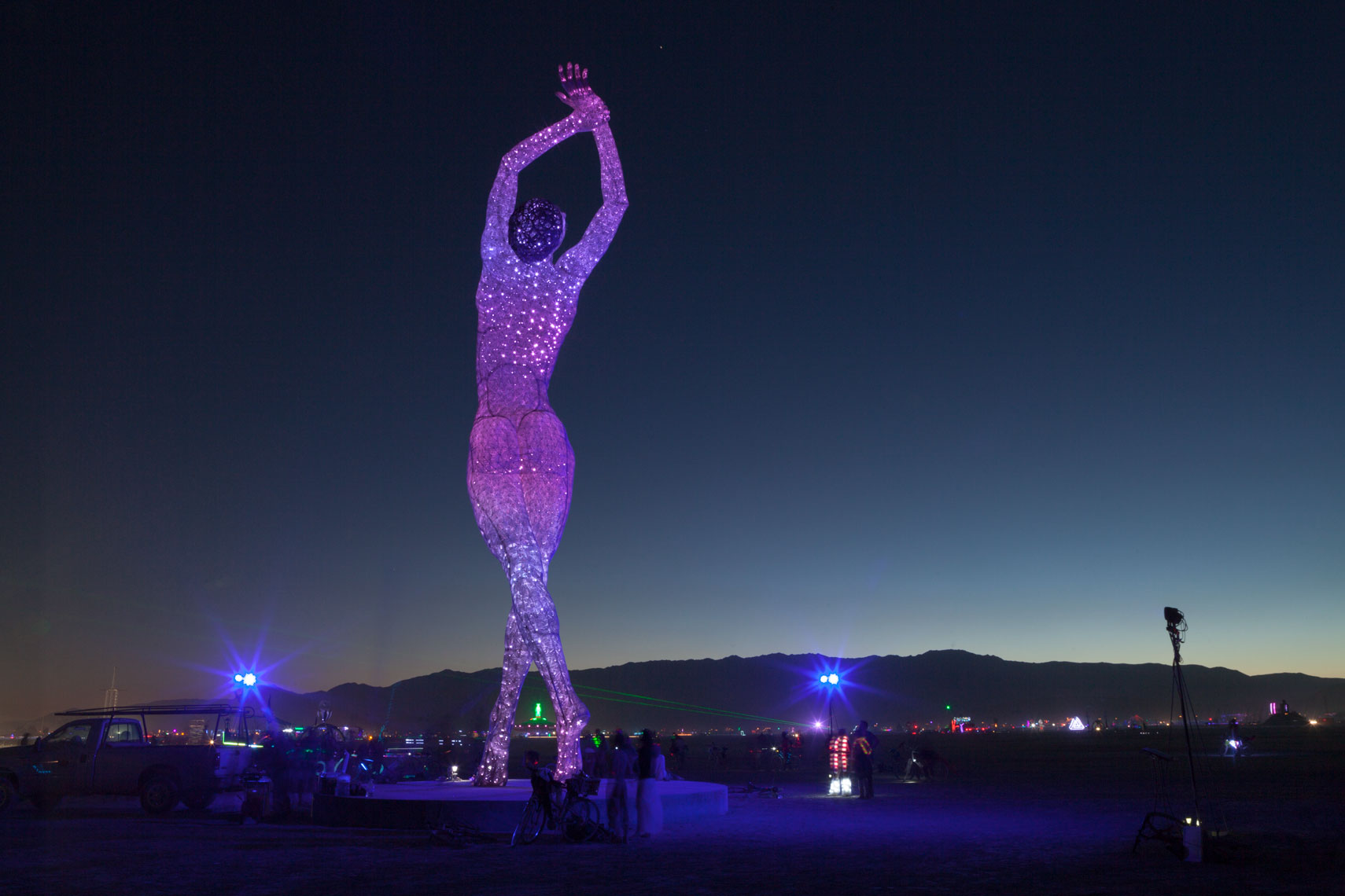 Burning Man Sculpture
