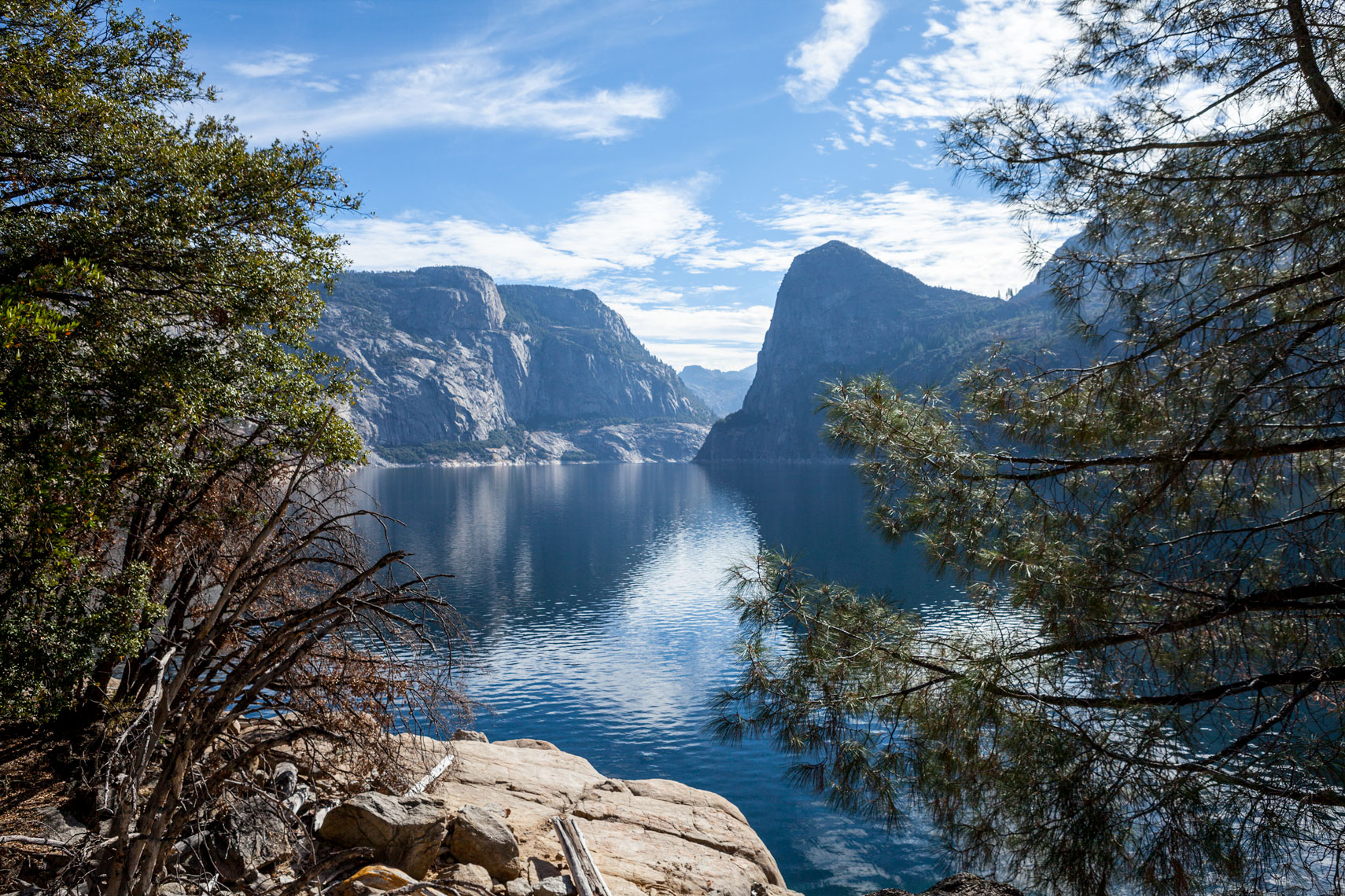 Hetch Hetchy Reservior in Yosemite National Park